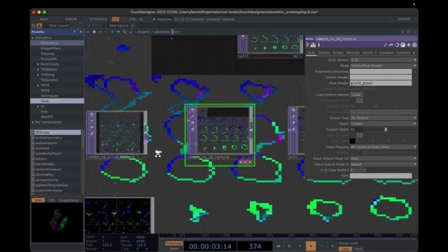 Textured Volumetric Rendering in TouchDesigner