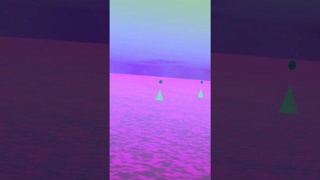 This is an alternative touchdesigner visual made for my song Cognisant.  Which one is better. 👻