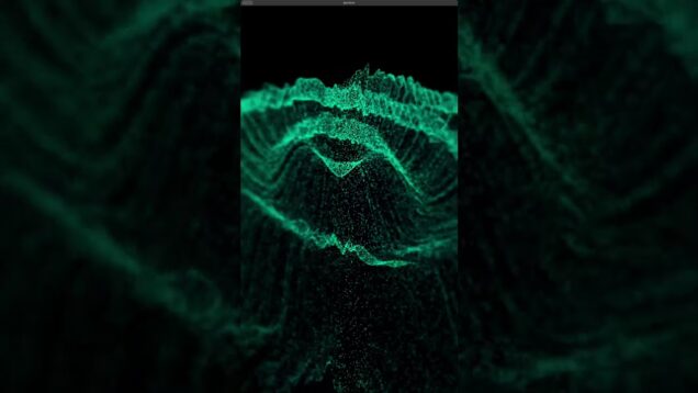 TouchDesigner POPs: Dancing Particles #7010 #procreate #pops #touchdesigner  #art