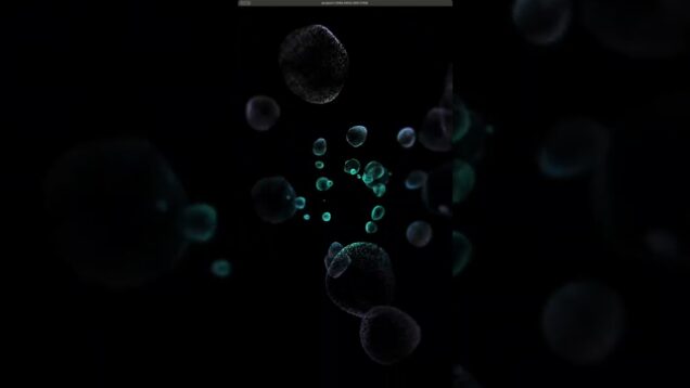 TouchDesigner POPs: Floating Bubbles  #7010 #touchdesigner #shorts #pop