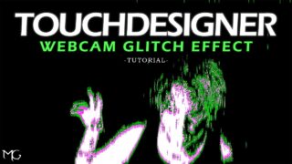 TouchDesigner – Webcam Glitch Effect (Audio-Reactive)