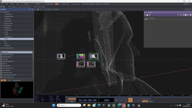 Tutorial: Effettuare lo streaming di python con Spout da TouchDesigner