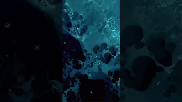 Underwater world with GLSL #newmediaart #artartist #digitalart #glsl #touchdesigner #shaders #artist