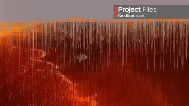 XTALCALX TOUCHDESIGNER PROJECT FILE XTAL-PF-017 Pixel Stretching Effect