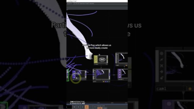 A Look at the Particle POP in TouchDesigner