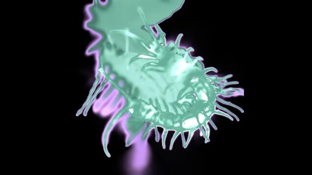 Audio-Reactive Centipede Visual – TouchDesigner #touchdesigner