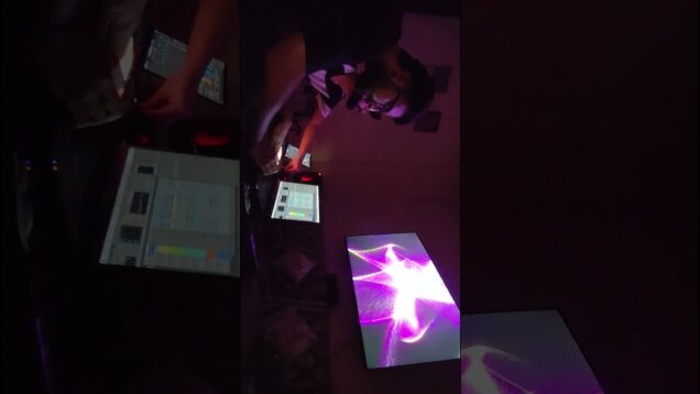 Audio-Visual Live Showcase using #touchdesigner & #ableton • #audiovisual #tdableton #newmediaart