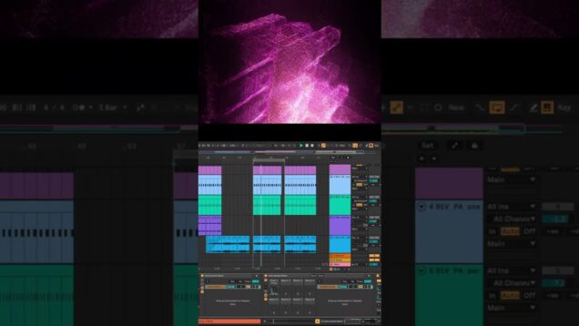 AX1S made using #touchdesigner & #ableton ||  #pointcloud  #tdableton #audioreactive #vj #av