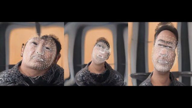 Blob Track Glitch Face / StyleGAN3 & FFglitch & TouchDesigner