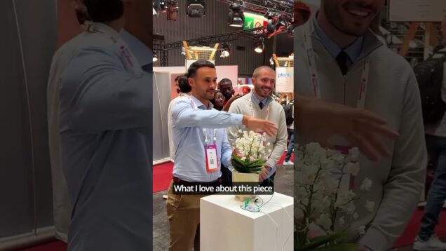 Christian Brinkmann: interactive plant installation “Floral Resonance” with Biotron + TouchDesigner