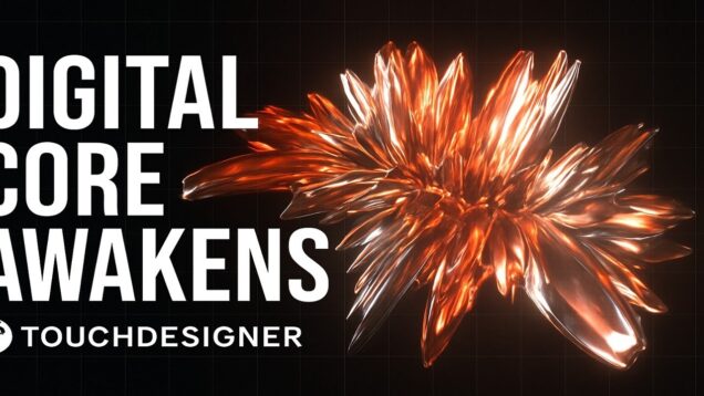 ⚡ Digital Core Awakens | TouchDesigner Motion Energy