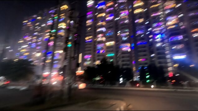 DIWALI || NOIDA || 2025 || NIGHT BIKE RIDE || TOUCHDESIGNER