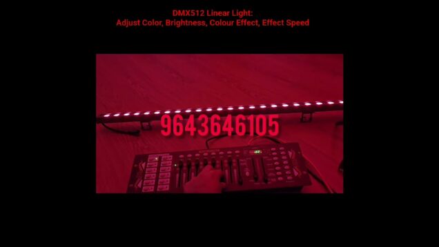 DMX512 Linear Light