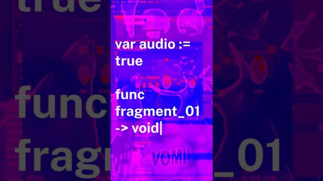 fragment_01 #tekno #psytrance #teknoproducer #ableton #touchdesigner