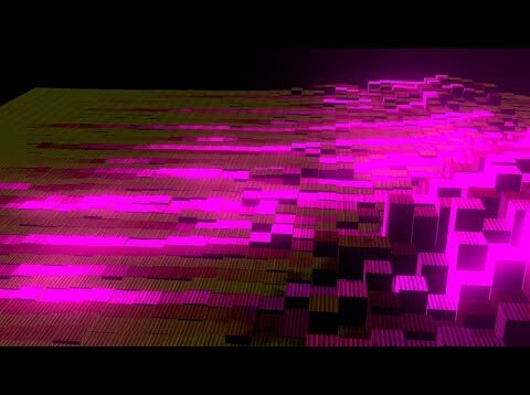 Futuristic city audio visualization – touchdesigner experiment
