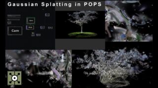 Gaussian Splatting in POPs – Component use and creative experimentation tutorial