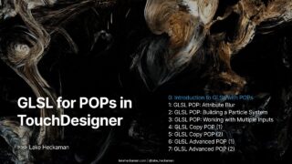 GLSL for POPs in TouchDesigner: Lesson 0 (Introduction to GLSL for POPs)