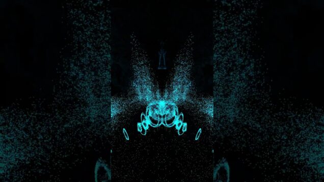 Just particles… but make it hypnotic 👁️✨#TouchDesigner #VJLoops #VisualArt