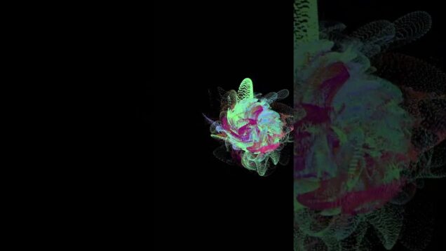 On the live wire. Derived from tut by @newnome_beauton . #touchdesigner #syncopatedbeat