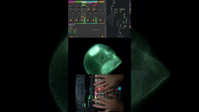S4GA made in #touchdesigner & #ableton || #audioreactive #dubstep #tdableton