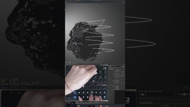 Touchdesigner controlled by Syntakt
