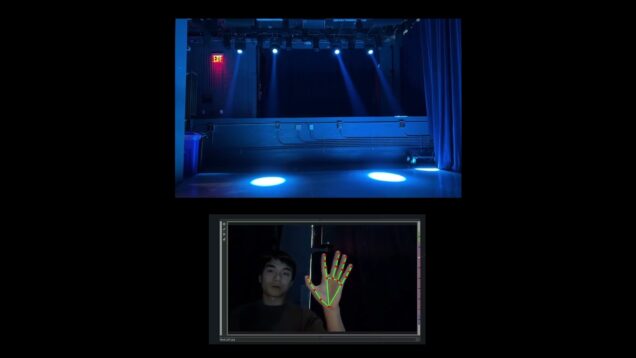 Touchdesigner – DMX Lighting – Hand Tracking