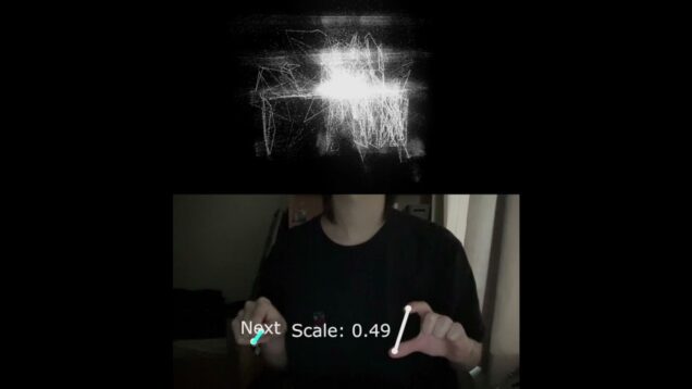 TouchDesigner Hand Tracking Audio Reactive Visuals