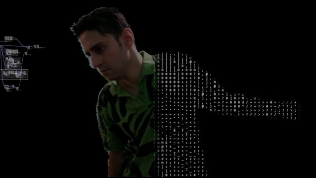 TouchDesigner Kinect Half Body ASCI Art