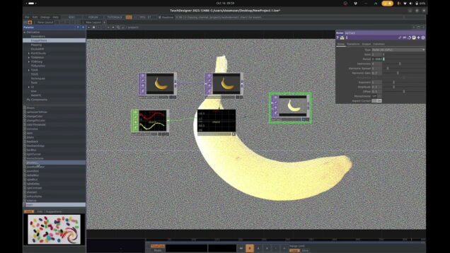 TouchDesigner on Linux – Testing performance with some audio-reactive TOPs
