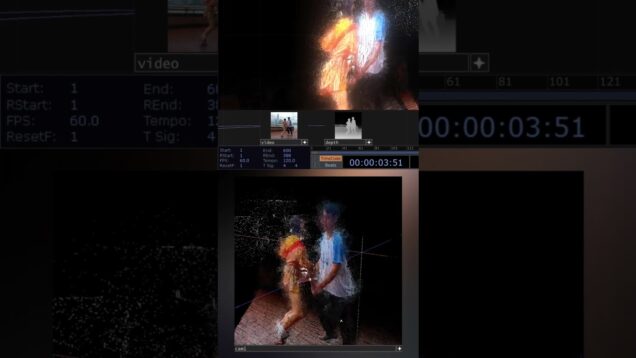 Video to Point Cloud in TouchDesigner