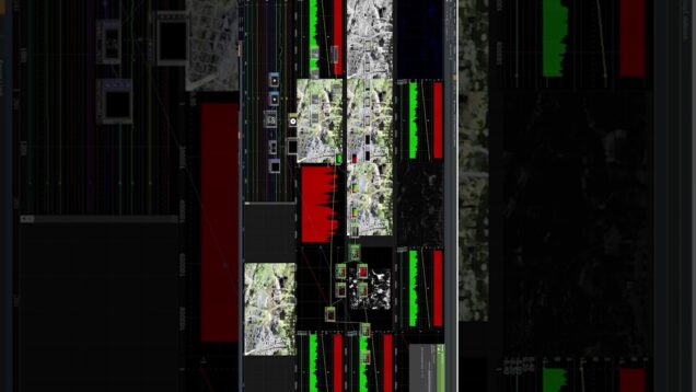 Visual excerpt from CYCLE, processed with TouchDesigner. #ambientmusic #ecoacoustics #audiovisualart