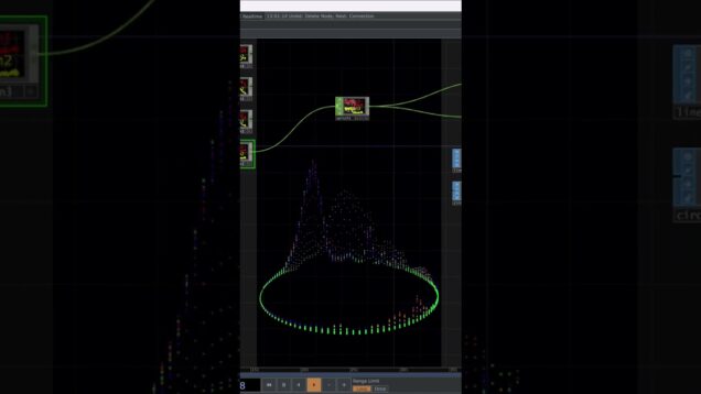 When sound becomes light—  #generativeart #touchdesigner #generativedesign #audiovisual