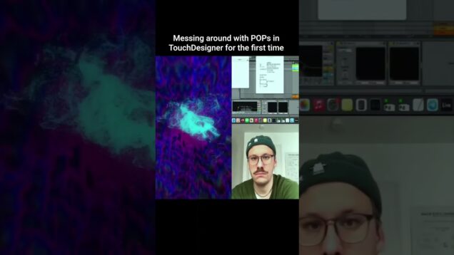 WIP generative beats #electronicmusic #glitch #puredata #touchdesigner #synth