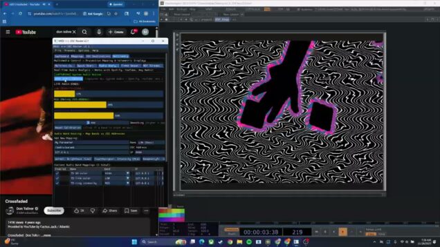 Audio Reactive Projection in TouchDesigner