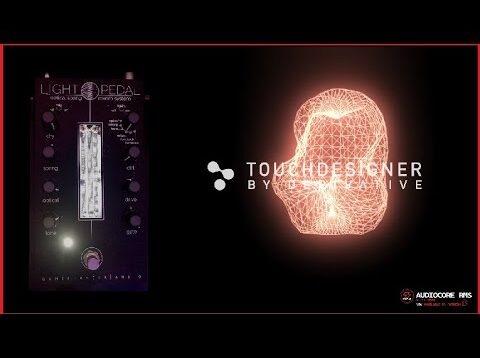 AudioCore RMS Module with Gamechanger Audio Light Pedal | TouchDesigner