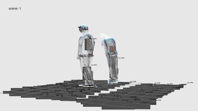 Blob Track Point Cloud Motedako / TouchDesigner