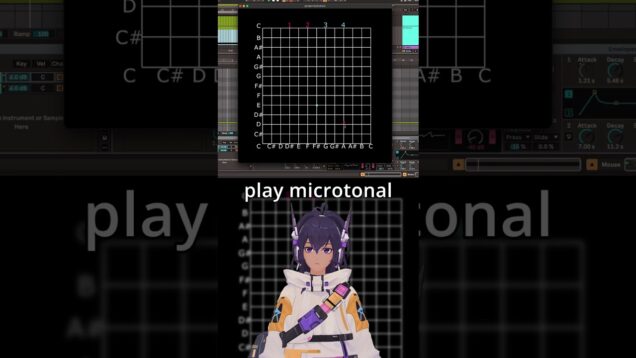 Chords grid in Ableton/Touchdesigner