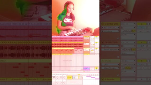 Controlling effects with my hands #ableton #touchdesigner #producer