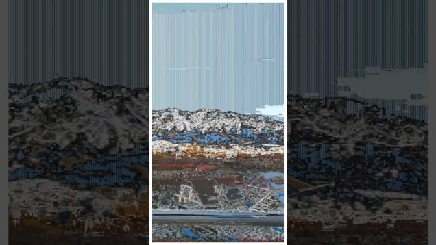 Cordillera de los andes #metrodesantiago  #postales  #touchdesigner