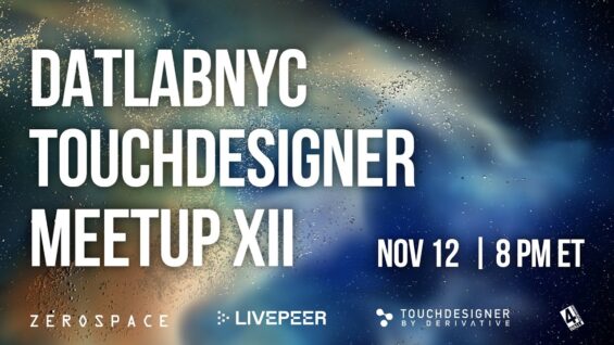 DATLAB TouchDesigner Meetup XII Livestream