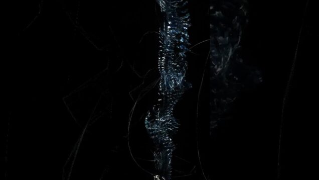 Deconstructed ocean🌊#modular #av #audiovisual #generativeart #touchdesigner #lukasmedves #valovanja