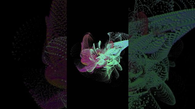 Dissonance Recollection. Derived from tut by @newnome_beauton . #audiotechnique #touchdesigner