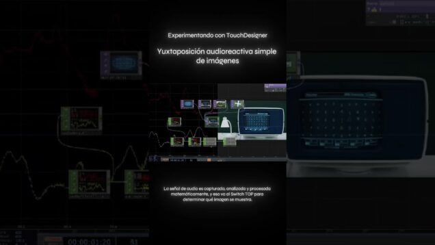 Experimentando en #touchdesigner  #audioreactive #severance #radiohead