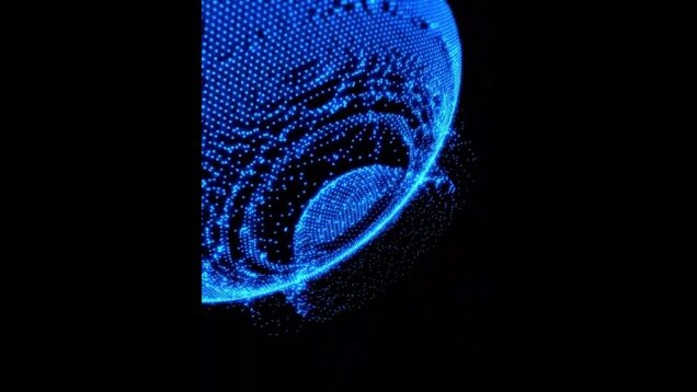 Groove eye effect Using TouchDesigner POPS and GLSL