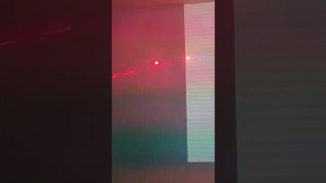 Laser+projection Mapping #touchdesigner