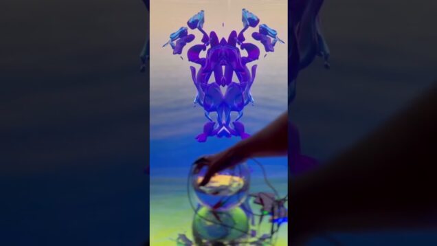 Laura Alice Bracken creates an interactive Water Spirit artwork using Playtron and TouchDesigner