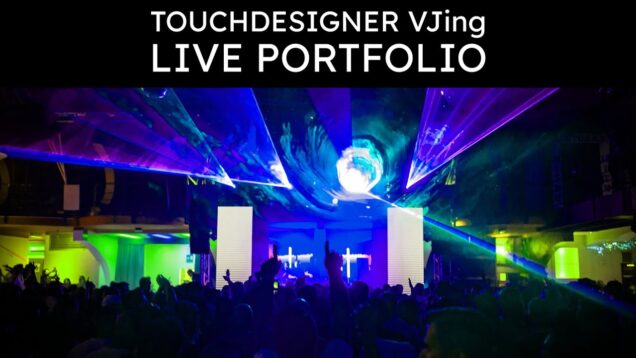 Live VJing Portfolio 2025 – Generative Touchdesigner VJ Perfomances