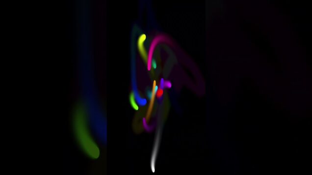 Neon Feedback Loop! #shorts