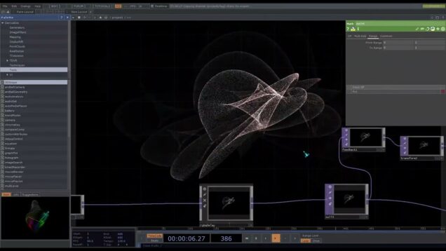 particle reactive  ☆  ★ ⋆ touchdesigner art ⋆ ★ ☆