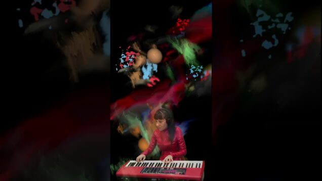 Piano peinture V2 #piano #touchdesigner #generativeart